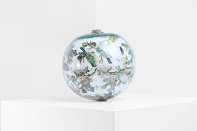 Lot 169 - A Victorian potichomania witches' ball