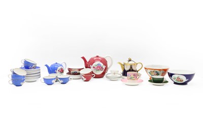 Lot 270 - A collection of Russian Gardner porcelain teawares