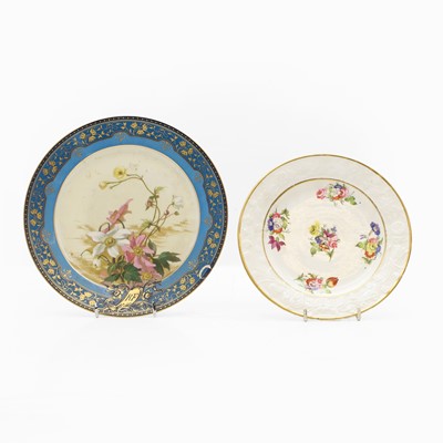 Lot 292 - A Swansea porcelain plate