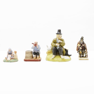 Lot 284 - A group of Russian Gardner porcelain figures