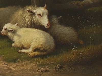 Lot 344 - Eugène Verboeckhoven (Belgian, 1798-1881)
