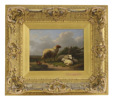 Lot 344 - Eugène Verboeckhoven (Belgian, 1798-1881)