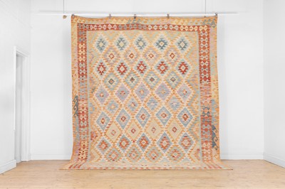 Lot 227 - A flatweave kilim rug of Anatolian design