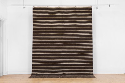Lot 439 - A flat-weave wool rug
