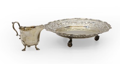 Lot 59 - A silver salver