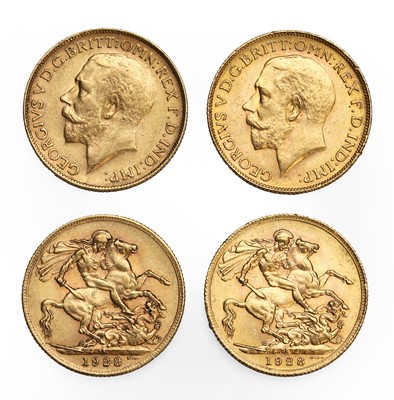 Lot 65 - Coins, South Africa, George V (1910-1936)