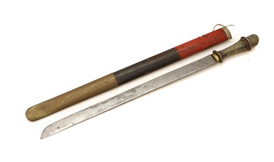 Lot 254 - A Bhutanese sword