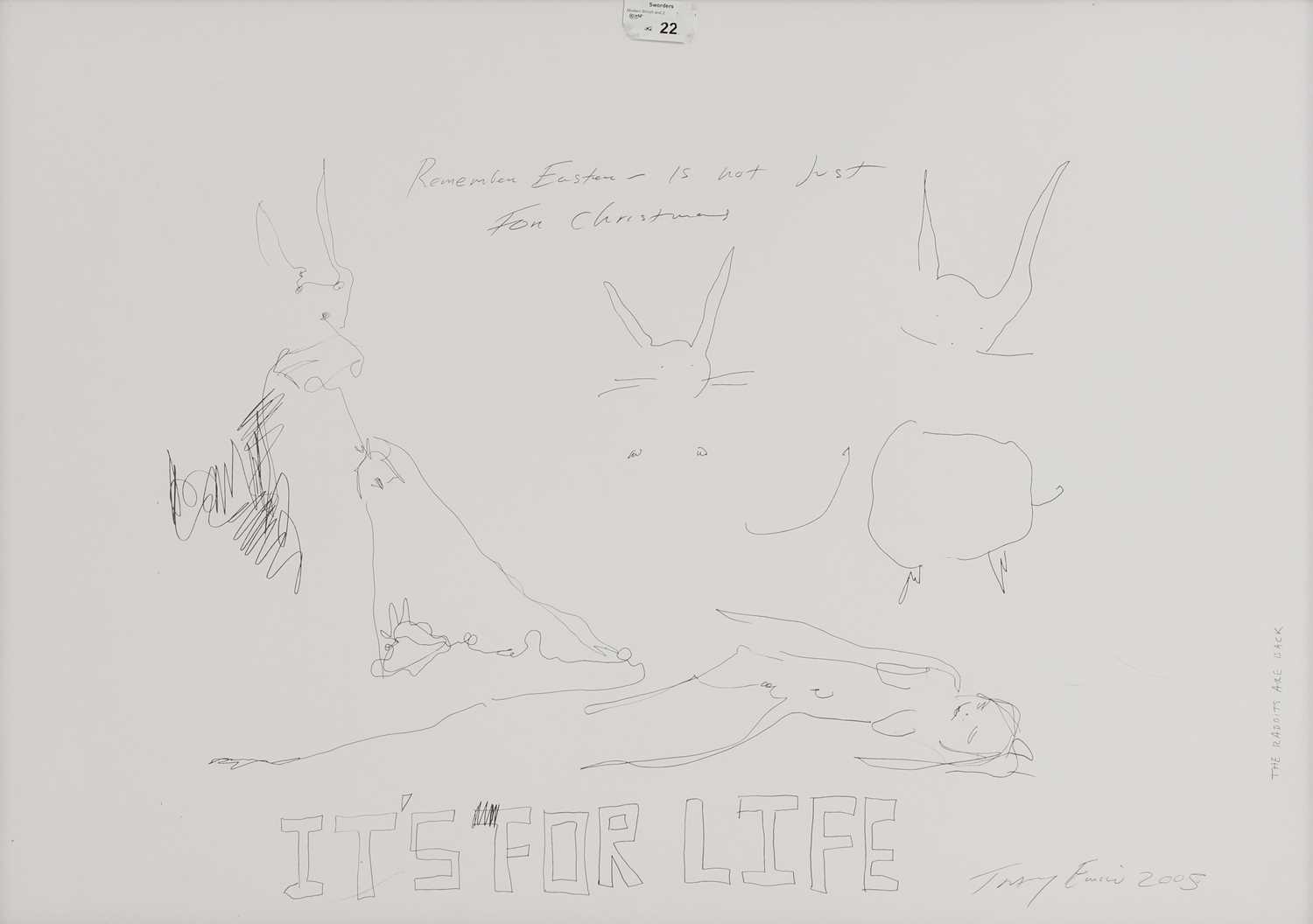 Lot 436 - Tracey Emin RA (b.1963)