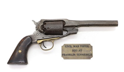 Lot 189 - An American Civil War Pistol from the Battle of Franklin