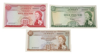 Lot 48 - Notes, States of Jersey, Elizabeth II (1952-2022)