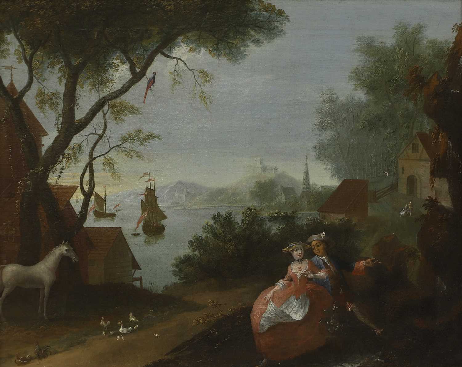 Lot 89 - Circle of Bartholomew Dandridge (British, circa 1691-1754)