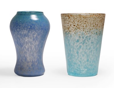 Lot 142 - Two Monart glass vases