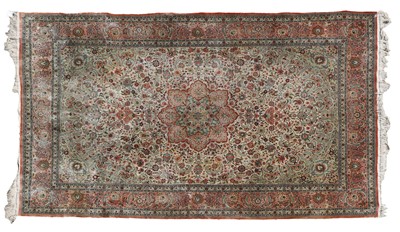 Lot 473 - ​​A Chinese silk carpet