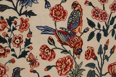 Lot 241 - An Isfahan silk and wool rug
