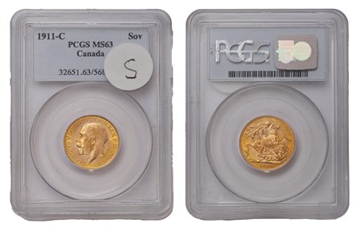 Lot 29 - Coins, Canada, George V (1910-1936)