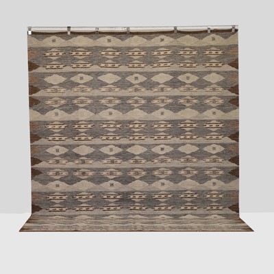 Lot 248 - A Märta Måås-Fjetterström-inspired wool flat-weave carpet