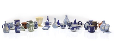 Lot 109 - A collection of Wedgwood Jasperware miniature items