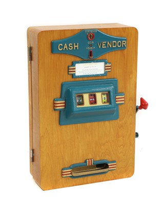 Lot 252 - A Cash Vendor one-arm bandit, 1958