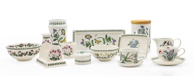 Lot 113 - A collection of Portmeirion 'Botanic Garden' pottery items