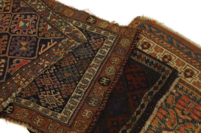 Lot 293 - Two Shahsavan soumak wool bag faces