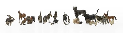 Lot 227 - A selection of Austrian style cold painted bronze figures