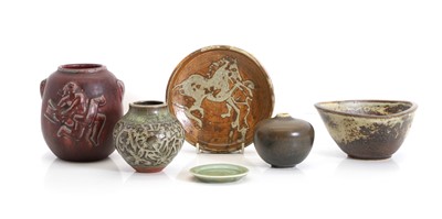 Lot 238 - A group of six Royal Copenhagen ceramics