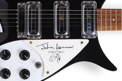 Lot 18 - A 1990 Rickenbacker 355 John Lennon limited edition electric guitar