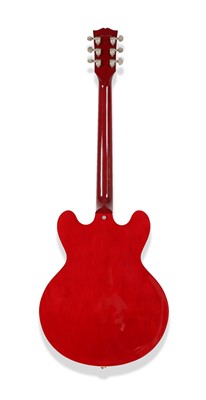 Lot 10 - A 1990 Gibson ES335 dot semi-acoustic electric guitar