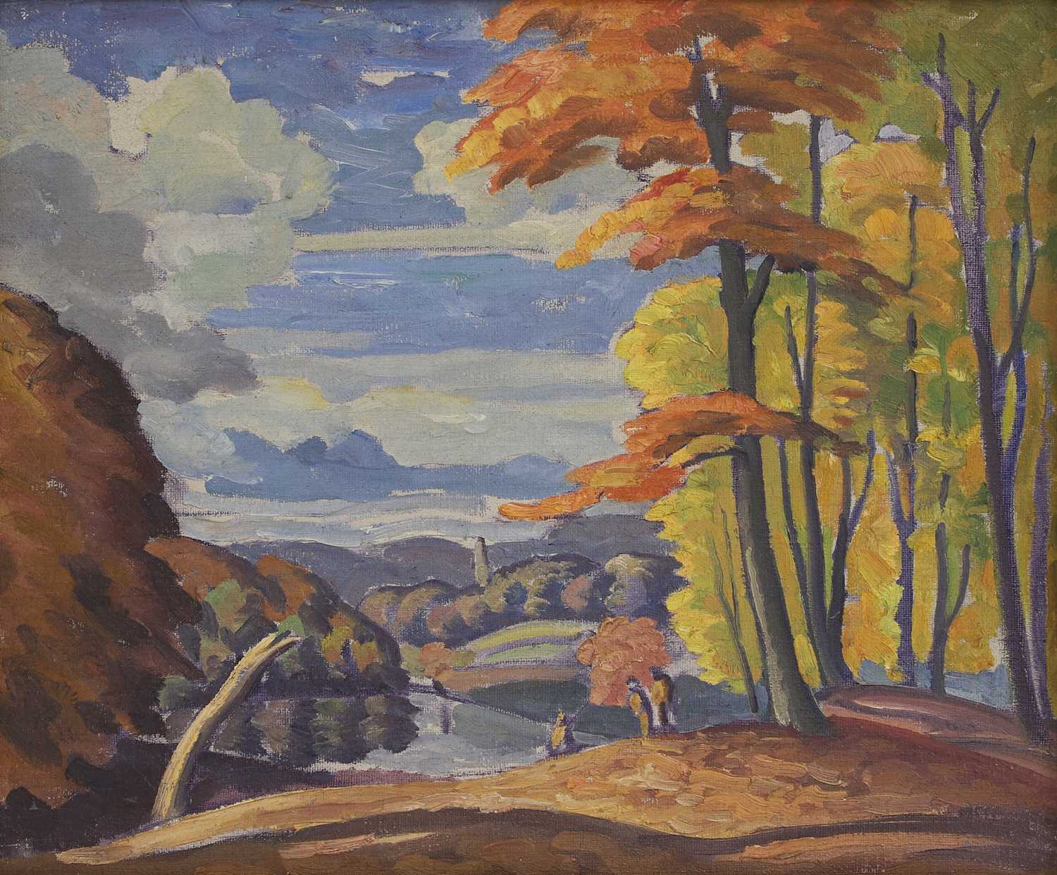 Lot 83 - Attributed to Ethelbert White (British, 1891-1972)