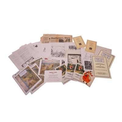 Lot 92 - A collection of ephemera relating to Ethelbert White