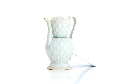 Lot 57 - A Chinese Qingbai ware ewer and cover