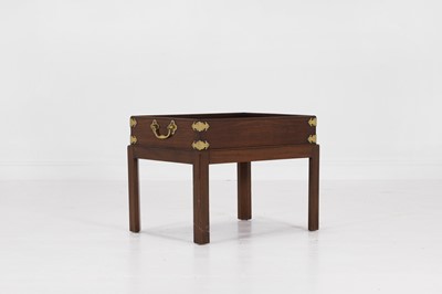 Lot 50 - A George III mahogany tray