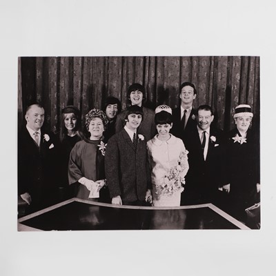 Lot 186 - Ringo Starr's wedding photographs