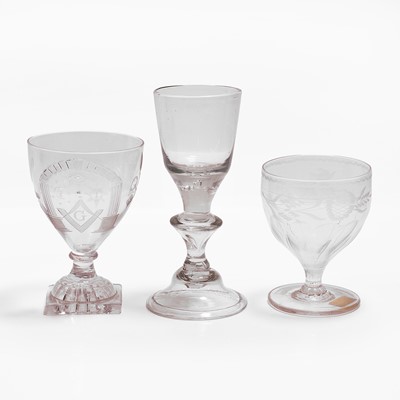 Lot 25 - A small group of table glass