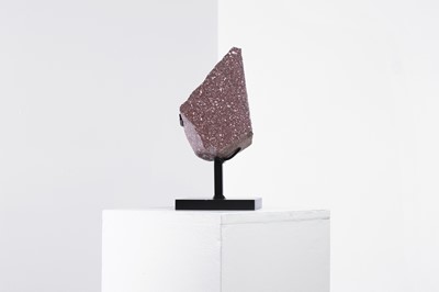 Lot 519 - A large Imperial Egyptian porphyry fragment