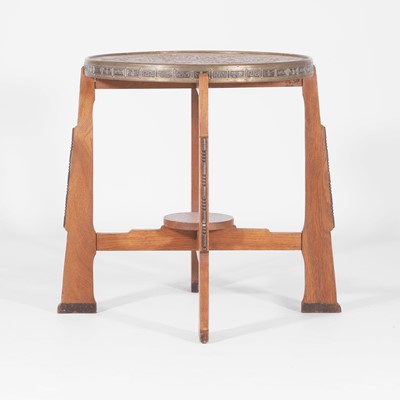 Lot 522 - An oak Amsterdam School occasional table