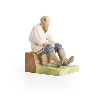Lot 215 - A Gardner bisque porcelain figure