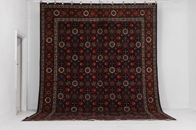Lot 233 - A Tabriz wool carpet