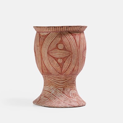 Lot 67 - A Thai earthenware pedestal bowl