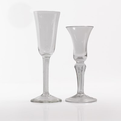 Lot 9 - Two drinking glasses