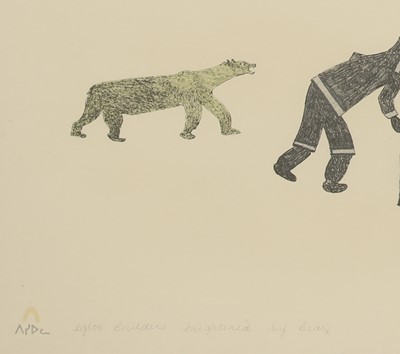 Lot 393 - Pudlo Pudlat (Canadian, 1916-1992)