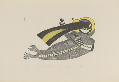 Lot 393 - Pudlo Pudlat (Canadian, 1916-1992)