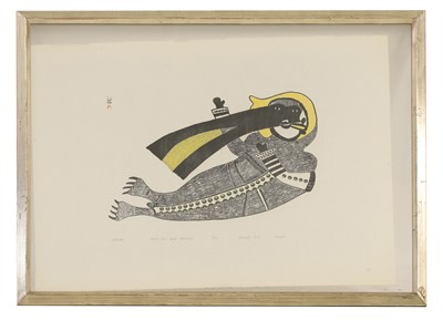 Lot 393 - Pudlo Pudlat (Canadian, 1916-1992)