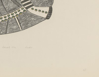 Lot 393 - Pudlo Pudlat (Canadian, 1916-1992)