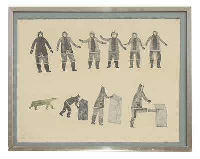Lot 393 - Pudlo Pudlat (Canadian, 1916-1992)