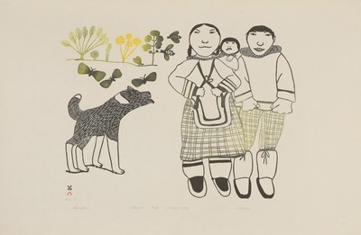 Lot 393 - Pudlo Pudlat (Canadian, 1916-1992)