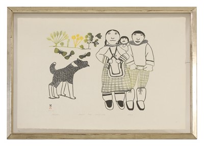 Lot 393 - Pudlo Pudlat (Canadian, 1916-1992)