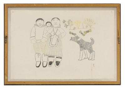Lot 393 - Pudlo Pudlat (Canadian, 1916-1992)