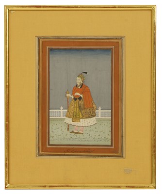 Lot 203 - A Mughal portrait of Sultan Abdullah Qutb Shah of Golconda
