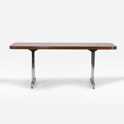 Lot 222 - A rosewood table